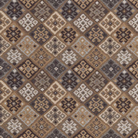 Schumacher Kilim Weave Buckskin Fabric 67140