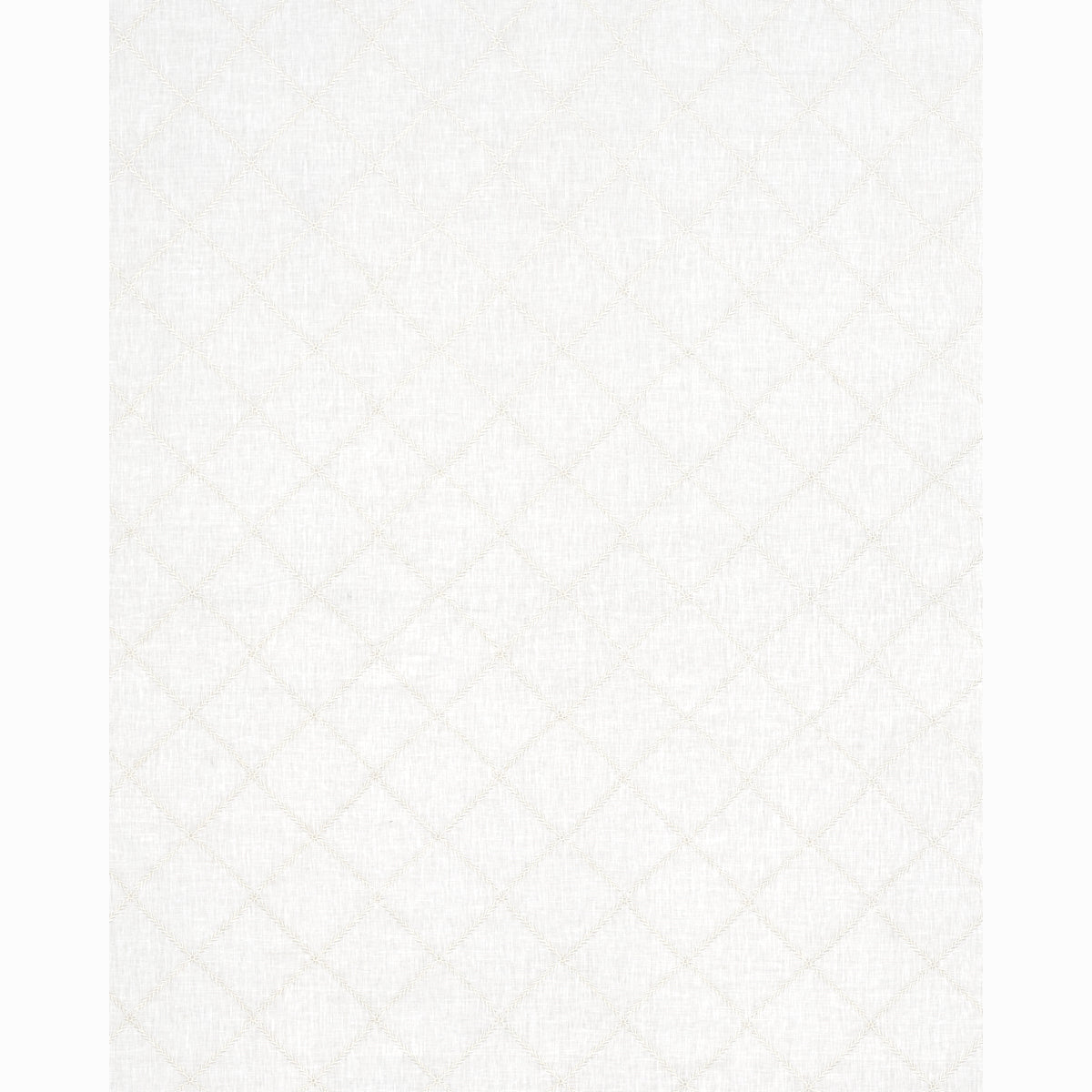 Schumacher Gemma Sheer Blanc Fabric 67180