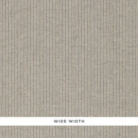 Schumacher Cascade Stripe Sheer Stone Fabric 67391