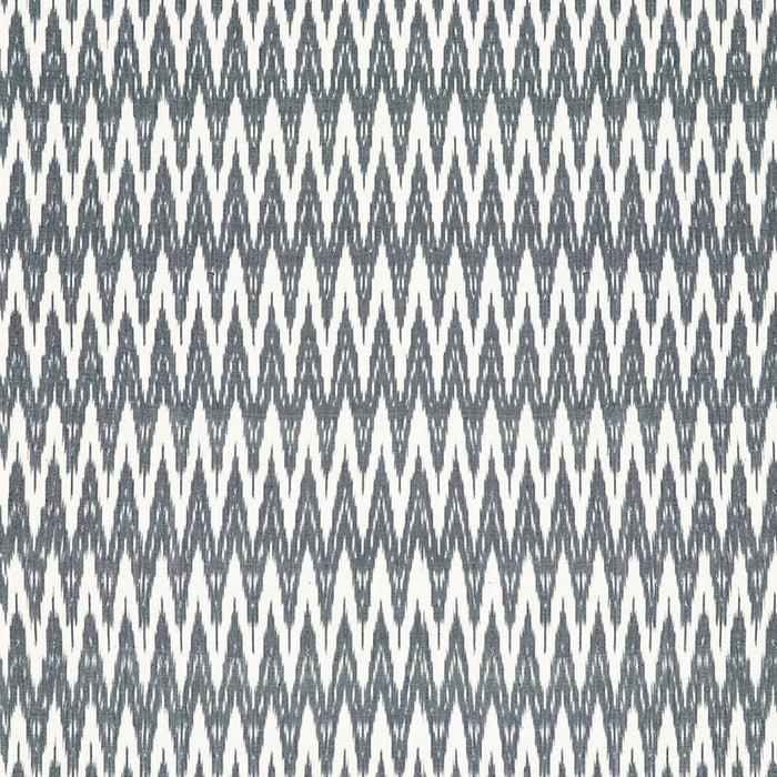 Schumacher Kilimanjaro Ikat Denim Fabric Sample 67492
