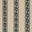 Schumacher Mojave Ikat Stripe Ebony Fabric 67510