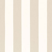 Schumacher Tundra Linen Stripe Ivoire Fabric 67561