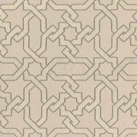 Schumacher Cordoba Embroidery Stone Fabric 67571