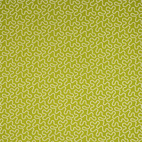 Schumacher Meander Embroidery Leaf Fabric 67604