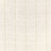 Schumacher Elba Linen Stripe Sheer Ivory / Oat Fabric 67610