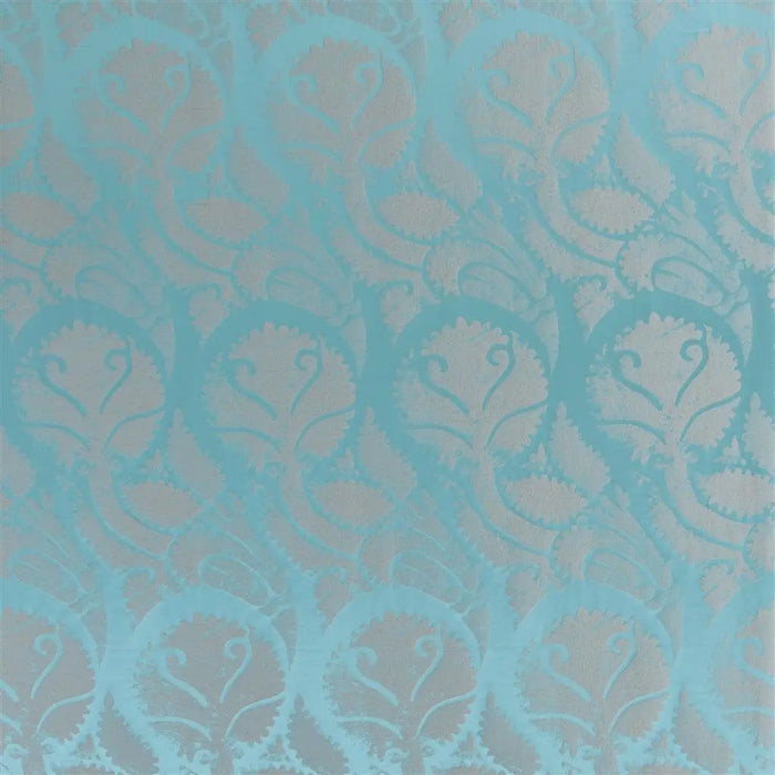 Designers Guild Majella Turquoise Fabric Sample FDG2550-07