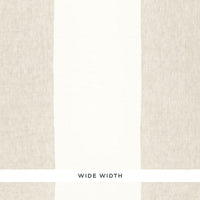Schumacher Vista Linen Stripe Casement Linen Fabric 67941