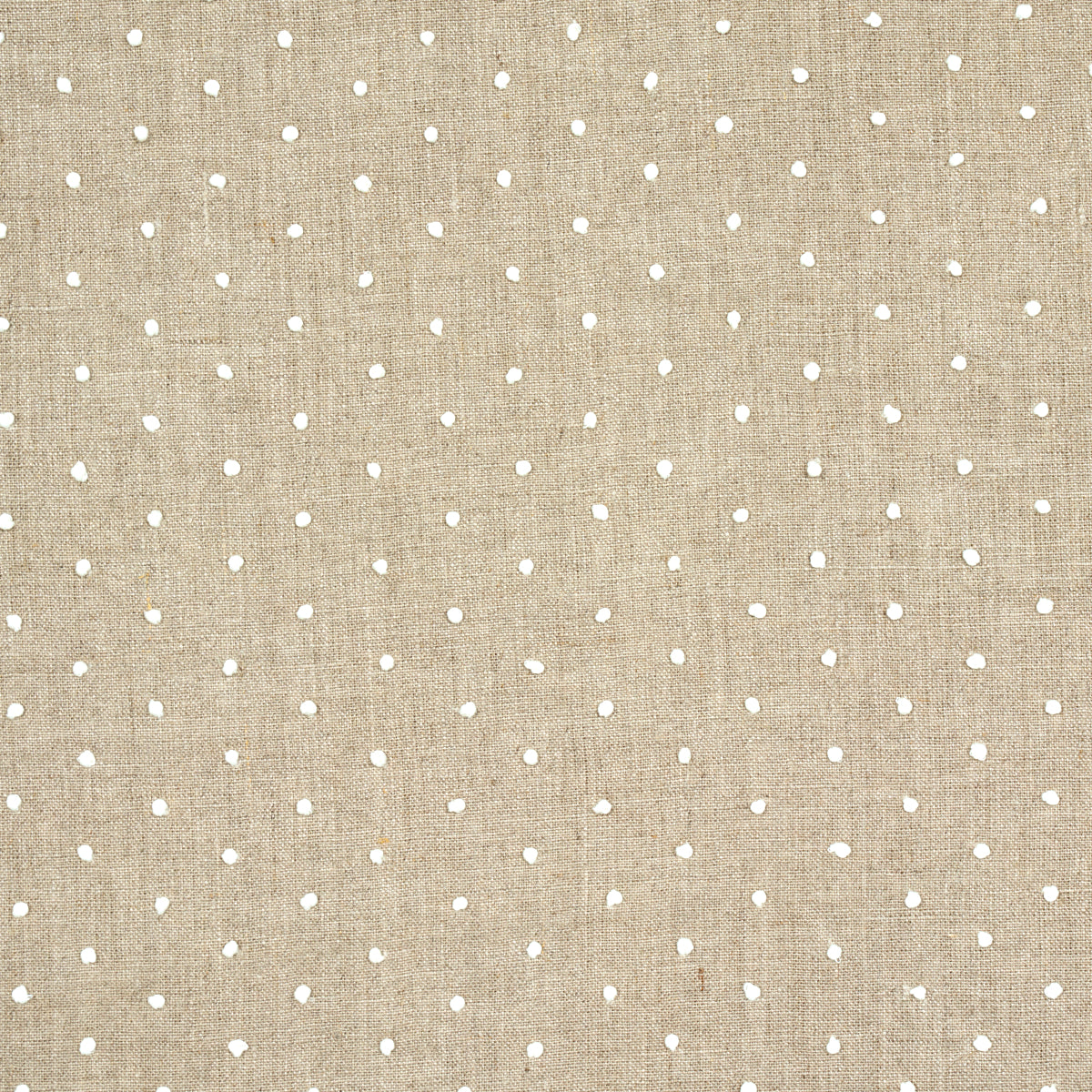 Schumacher Pebble Embroidery Linen Fabric Sample 67980