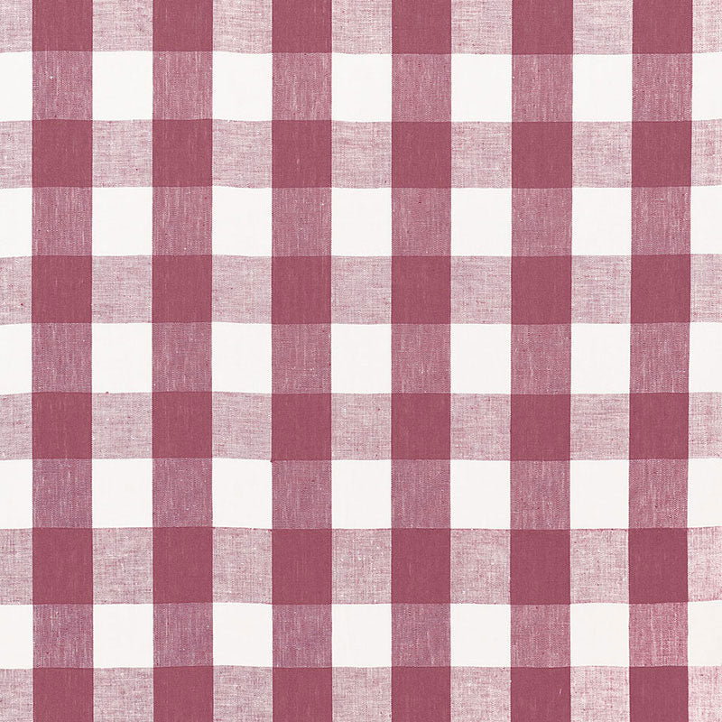 Schumacher Key West Check Parma Fabric Sample 68010