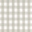 Schumacher Key West Check Zinc Fabric 68018