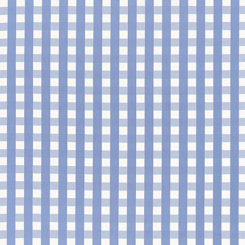 Schumacher Bermuda Check Cornflower Fabric 68064