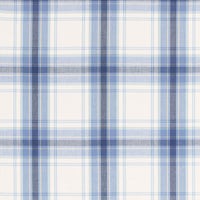 Schumacher St. Martin Plaid Cornflower Fabric 68072