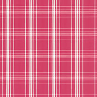 Schumacher Belize Plaid Azalea Fabric 68092