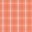 Schumacher Belize Plaid Orange Fabric 68093