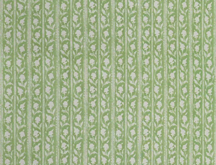 No.9 Thompson Jasmine Stripe Leafy Fabric N9012302003O