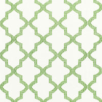 Schumacher Tangier Embroidery Grass Fabric 68341