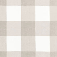 Schumacher Key Largo Check Zinc Fabric 68372