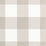 Schumacher Key Largo Check Zinc Fabric 68372