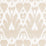 Schumacher Lela Cotton Ikat Sand Fabric 68582