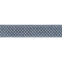Schumacher Directoire Tape Bleu Marine Trim 68640