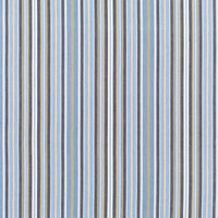 Schumacher Avignon Stripe Bleu Fabric 68681