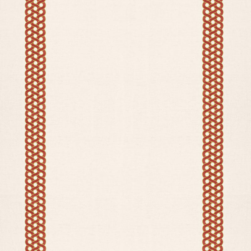 Schumacher Mandeville Embroidery Grenadine Fabric Sample 68773