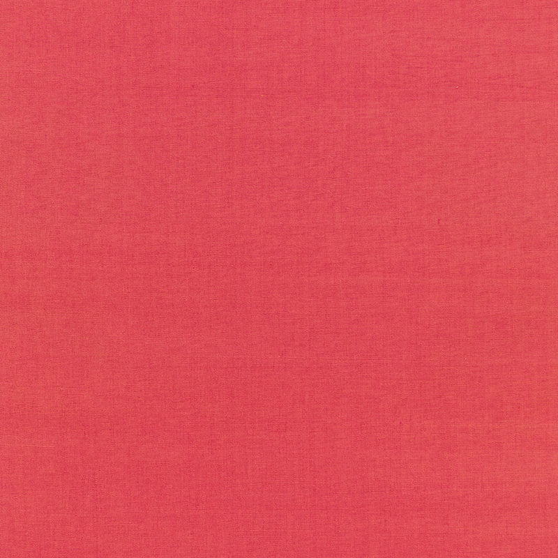 Schumacher Beckford Cotton Plain Azalea Fabric 68781