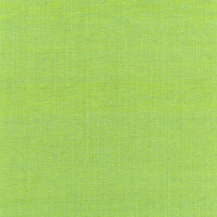 Schumacher Beckford Cotton Plain Kiwi Fabric Sample 68782