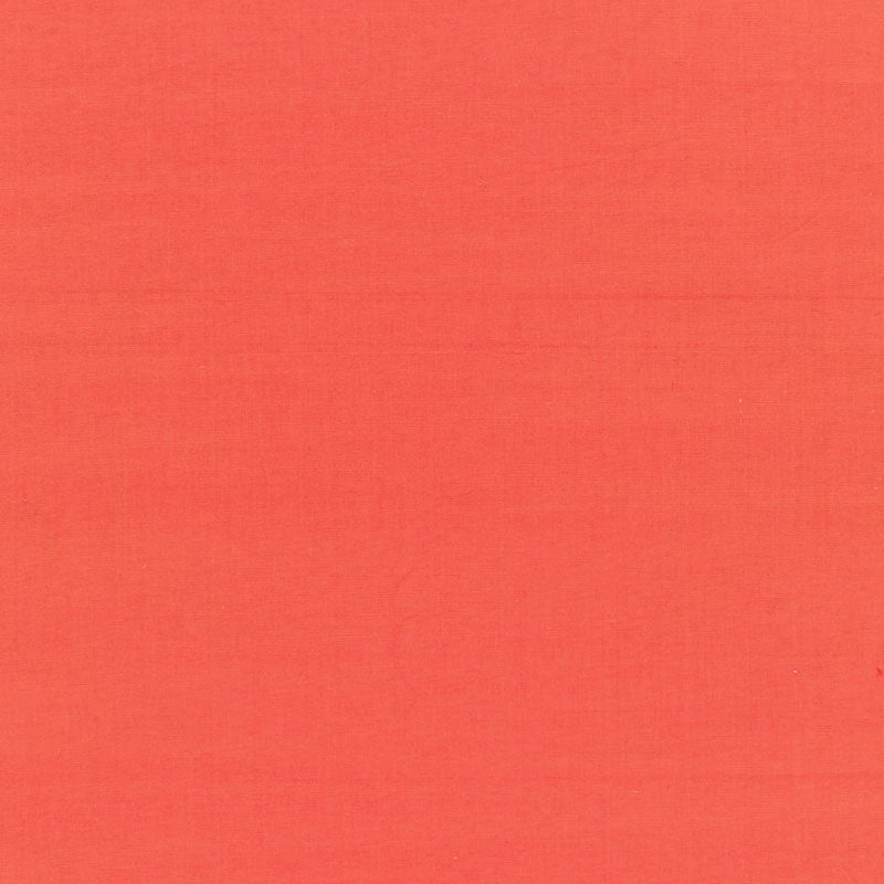 Schumacher Beckford Cotton Plain Poppy Fabric 68789