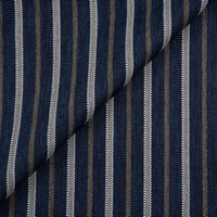 Jim Thompson Samoa Stripe Indigo Fabric JT013820005
