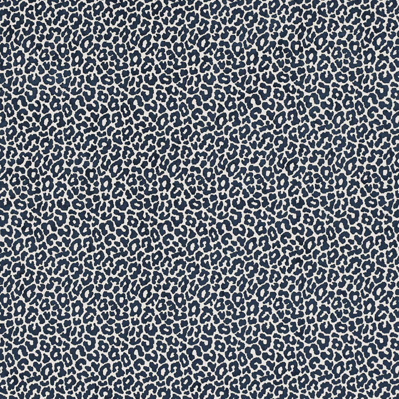 Schumacher Madeleine Velvet Midnight Fabric Sample 68820