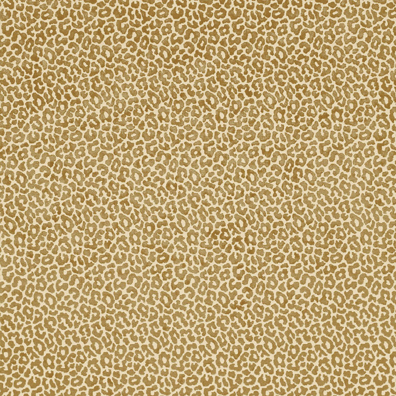 Schumacher Madeleine Velvet Camel Fabric Sample 68822