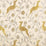 Schumacher Les Gazelles Au Bois Ecru Fabric 68911