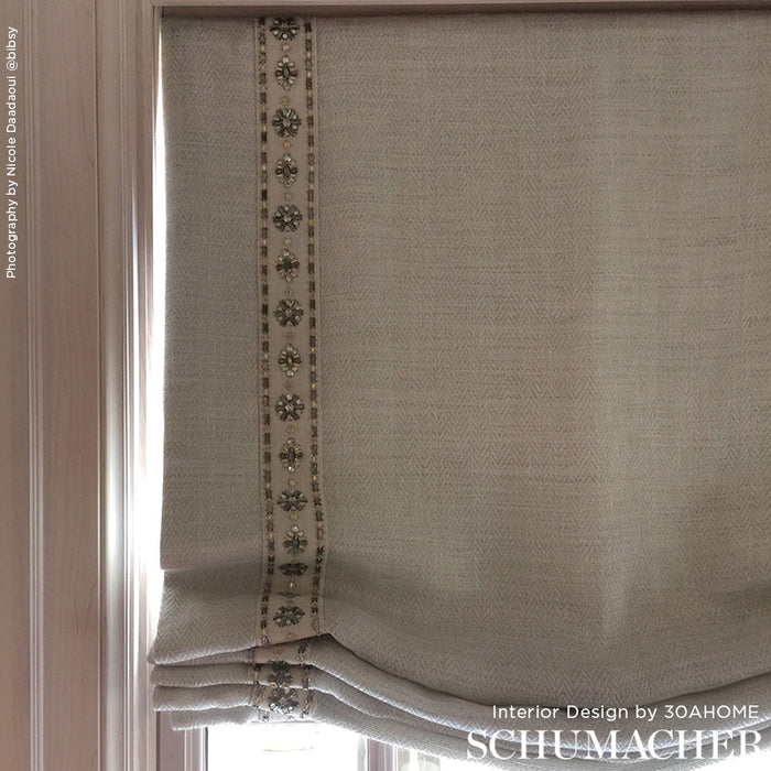 Schumacher Wallis Tape Diamond Trim Sample 68960