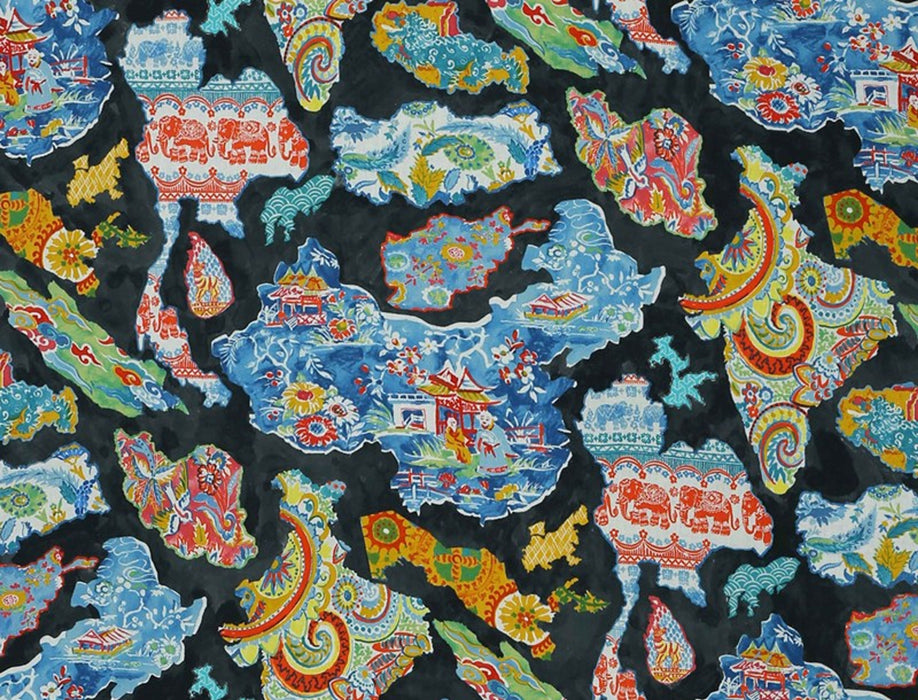 No.9 Thompson Eighty Days Midnight Fabric N9012259003