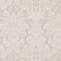 Schumacher Colette Linen/Silk Damask Linen Fabric 69140