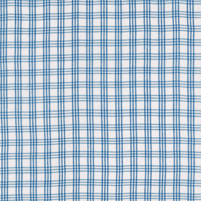 Schumacher Imogen Bleu Fabric Sample 69153