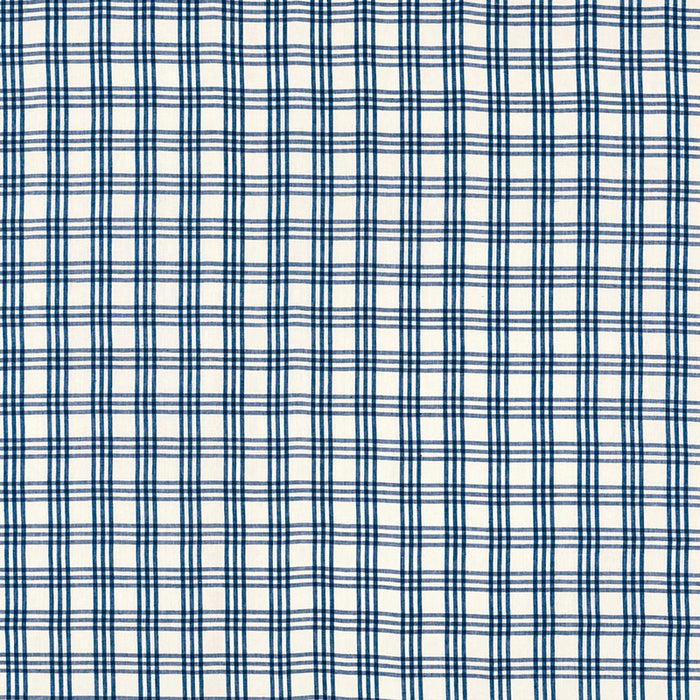 Schumacher Imogen Indigo Fabric 69154