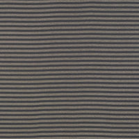 Schumacher Geoffrey Metallic Stripe Carbon Fabric 69240