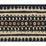 Schumacher Tonga Tape Lava Black Trim 69290