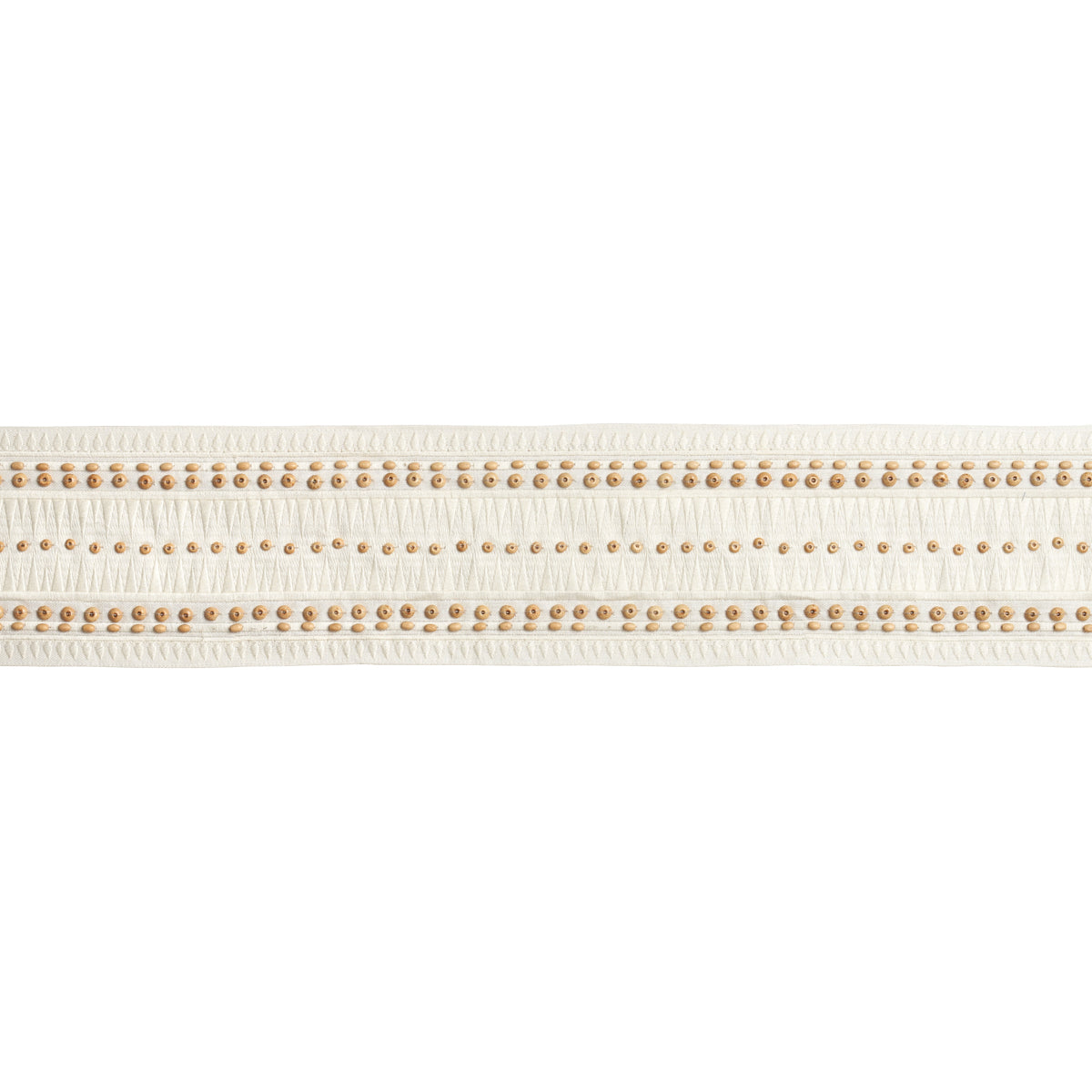 Schumacher Tahiti Tape Ivory Trim 69312