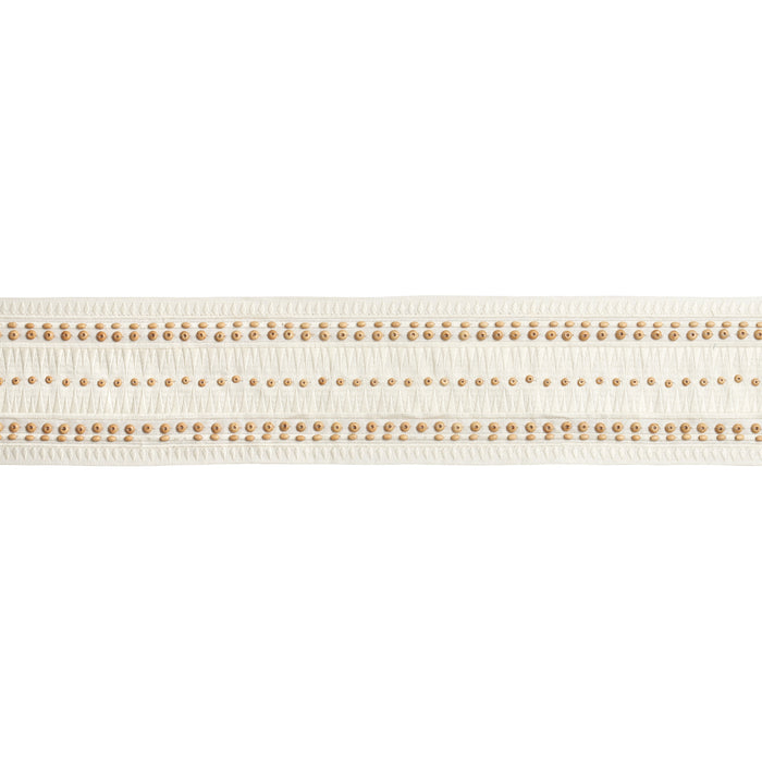 Schumacher Tahiti Tape Ivory Trim 69312