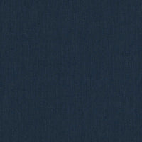 Schumacher Lange Glazed Linen Navy Fabric 69346