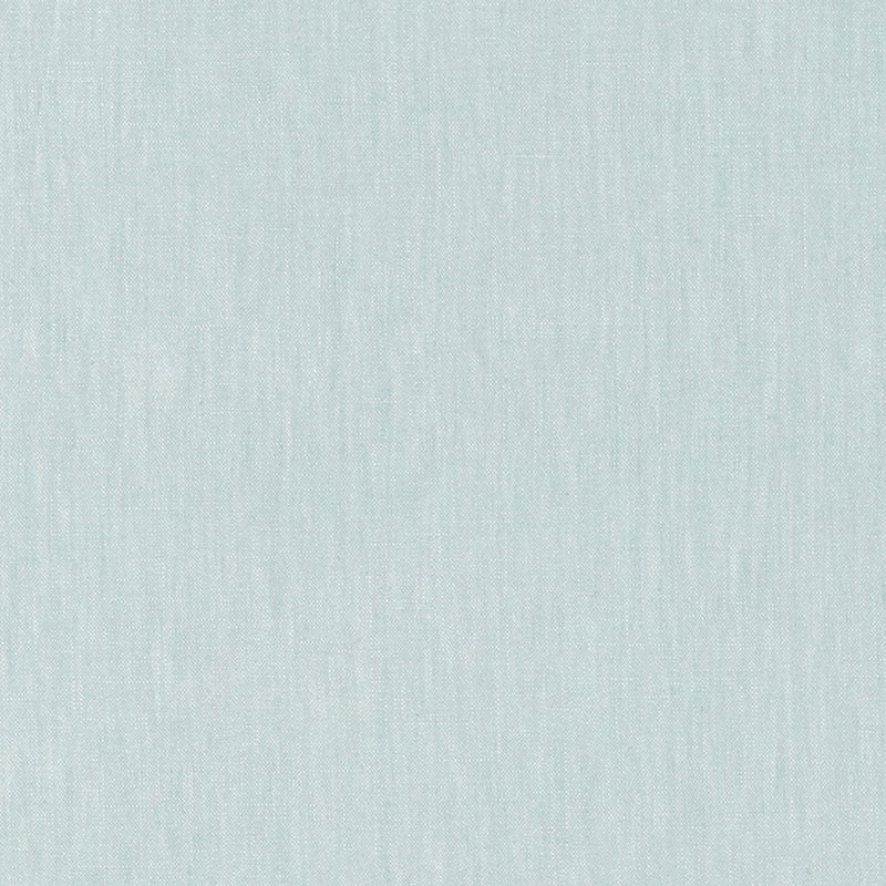 Schumacher Lange Glazed Linen Ciel Fabric Sample 69350