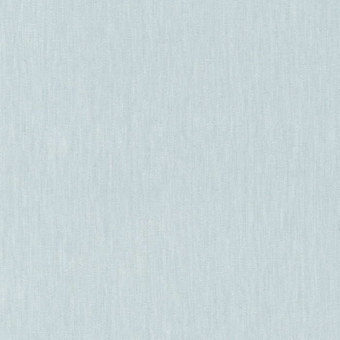 Schumacher Lange Glazed Linen Ciel Fabric Sample 69350