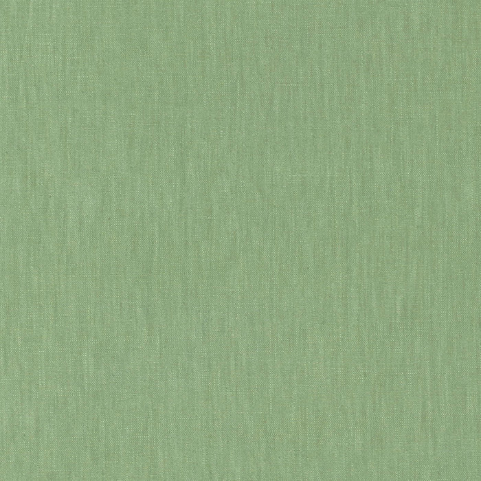 Schumacher Lange Glazed Linen Pesto Fabric Sample 69353