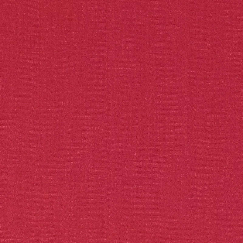 Schumacher Lange Glazed Linen Claret Fabric Sample 69362