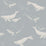 Schumacher Whales Slate Wallpaper Sample 6942