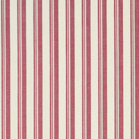 Schumacher Capri Red/White Fabric 69445