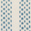 Schumacher Izmir Ikat Stripe Sky Fabric 69472